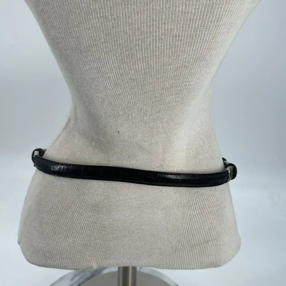 Vintage western Brighton leather belt